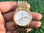 Titan Gold Hand Watch