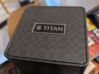 Titan Quartet Silver Dial Watch