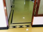 Titanium Cut Cement Flooring