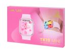 TK19 Mini AMOLED Pink Colour Ladies Smart Watch With Bluetooth Calling