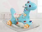 Toddlers Rocking Horse Swing with Music Light