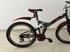 Tomahawk Mountain Bicycle With Gears Can Fold