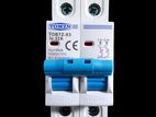 TOMZN 2 POLE 32A 1000V DC MCB