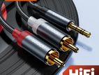 Toocki 3.5mm to 2 RCA Cable 1m