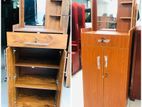 Top-Drawer Half Cupboard with Mirror