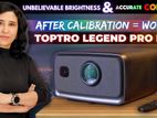TOPTRO LEGEND GO PRO 4K Projector – Smart Cinema Anywhere 🎥