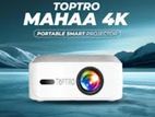 TOPTRO MAHAA 4K Projector | WiFi Netflix Portable Home Cinema