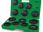 Toptul Automotive Cup Type Oil Filter Wrench Set 14 Pcs