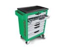 Toptul Mobile Tool Trolley Cabinet 7-Drawer 227 Pcs - with Tools