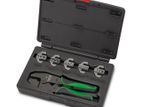 Toptul Quick Interchangeable Ratchet Crimping Tool Kit 6pcs