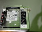 Toshiba HDD Laptop Hard Disk Drive 500GB with Caddy