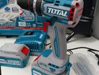 Total 20V 96Nm Cordless Impact Drill kit Herman HT 0667