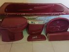 Toto Commode with Wash Basin and bath tub