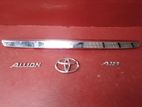 Toyota Allion Dikey Garnish and Badges