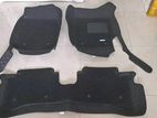 Toyota Aqua 3D Carpet Full Black Leather Mats with Coil