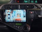 Toyota Aqua Car Android Player With 4Way Camera System 2+32GB Lenovo