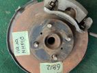 TOYOTA AQUA NHP-10 FRONT WHEEL HUB WITH BRAKE CALIPER