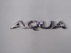 TOYOTA AQUA NHP10 BADGE