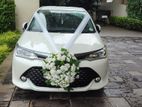 Toyota Axio for Wedding Hires