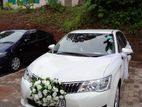 Toyota Axio hybrid wedding car for Hire
