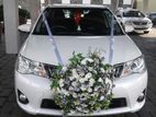 Toyota Axio hybrid wedding car