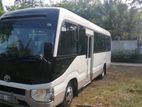 Toyota Coaster A/C Bus for Hire