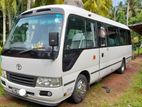 Toyota Coaster Bus for Hire 27 Seater