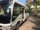 Toyota coaster bus for hire 28 seats