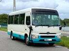 Toyota Coaster NEW FACE 1ST OWNER 2017