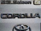Toyota Corolla 110 Dicky Door Badge Set
