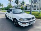 Toyota Corolla AE91 Maroon Interior 1989