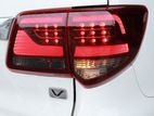 Toyota Fortuner with premium LED Tail Lights.