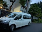 Toyota GDH Van Hire Rent Tour
