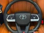 Toyota GR Steering Wheel Wood Teak