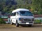 Toyota Hiace 14 seater van for hire