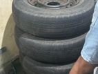 TOYOTA HIACE KDH STEEL RIMS WITH CUPS