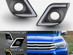 Toyota Hilux Revo Fog Lamp DRL Covers Led with signal