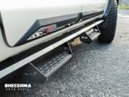 Toyota Hilux Revo Rocco Black Steel Side Steps