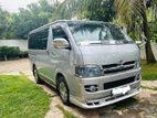 Toyota KDH 14 Seater van for hire (flat roof)