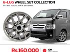 Toyota KDH Alloy Wheel Set 15'' 6 Stud