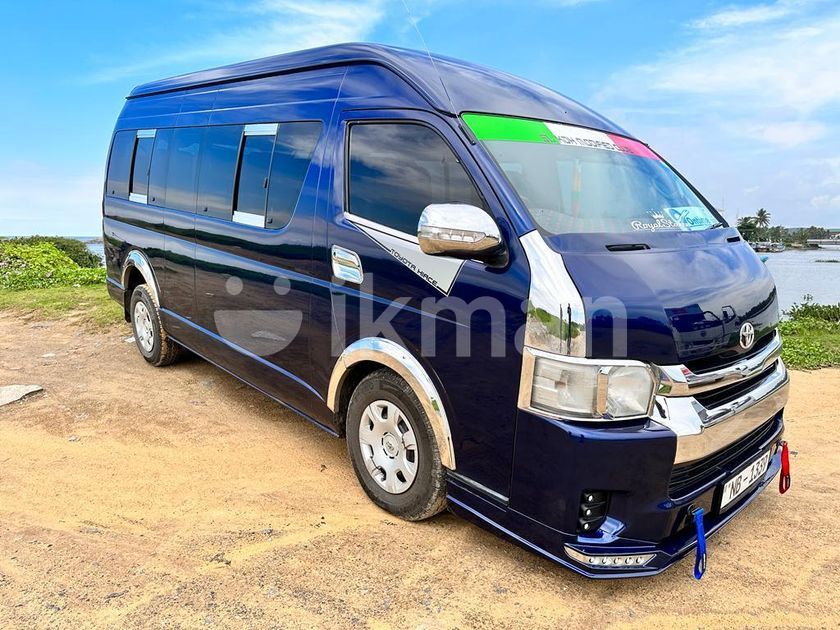 Toyota Kdh High Roof Van For Hire Seater For Sale In Rajagiriya Ikman