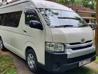 Toyota KDH High-roof Van for Hire with Driver