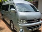 Toyota KDH Highroof Van For Hire with driver