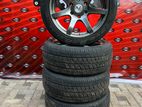 toyota KDH Japan alloy wheels with tires