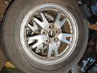 Toyota Prius 30 Three Tyres With Alloy weels
