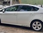 Toyota Prius White Car for Rent