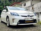 Toyota Prius White Car for Rent