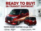 Toyota Roomy CUSTOM G 1.0L 2025