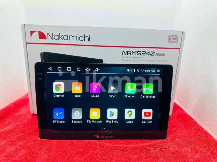 Toyota Vitz 2018 2GB Nakamichi NAM 5240 Android Car Player With Penal