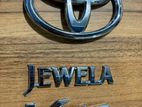 Toyota Vitz KSP130 Dicky Door Badge Set